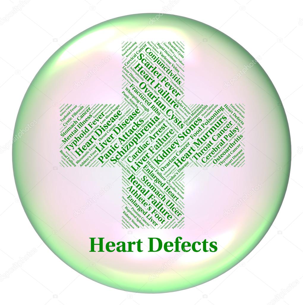 Heart Defects Means Anomaly Blemish And Errors