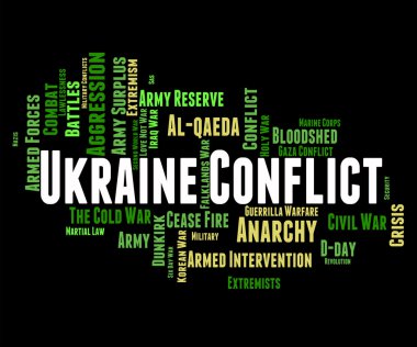 Ukraine Conflict Shows Fighting Campaigns And Wars clipart