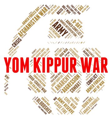 Yom Kippur War Indicates Military Action And Israeli clipart