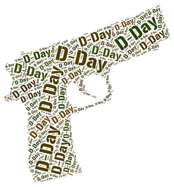 Guerra Wordcloud significa acción militar y batalla —  Fotos de Stock