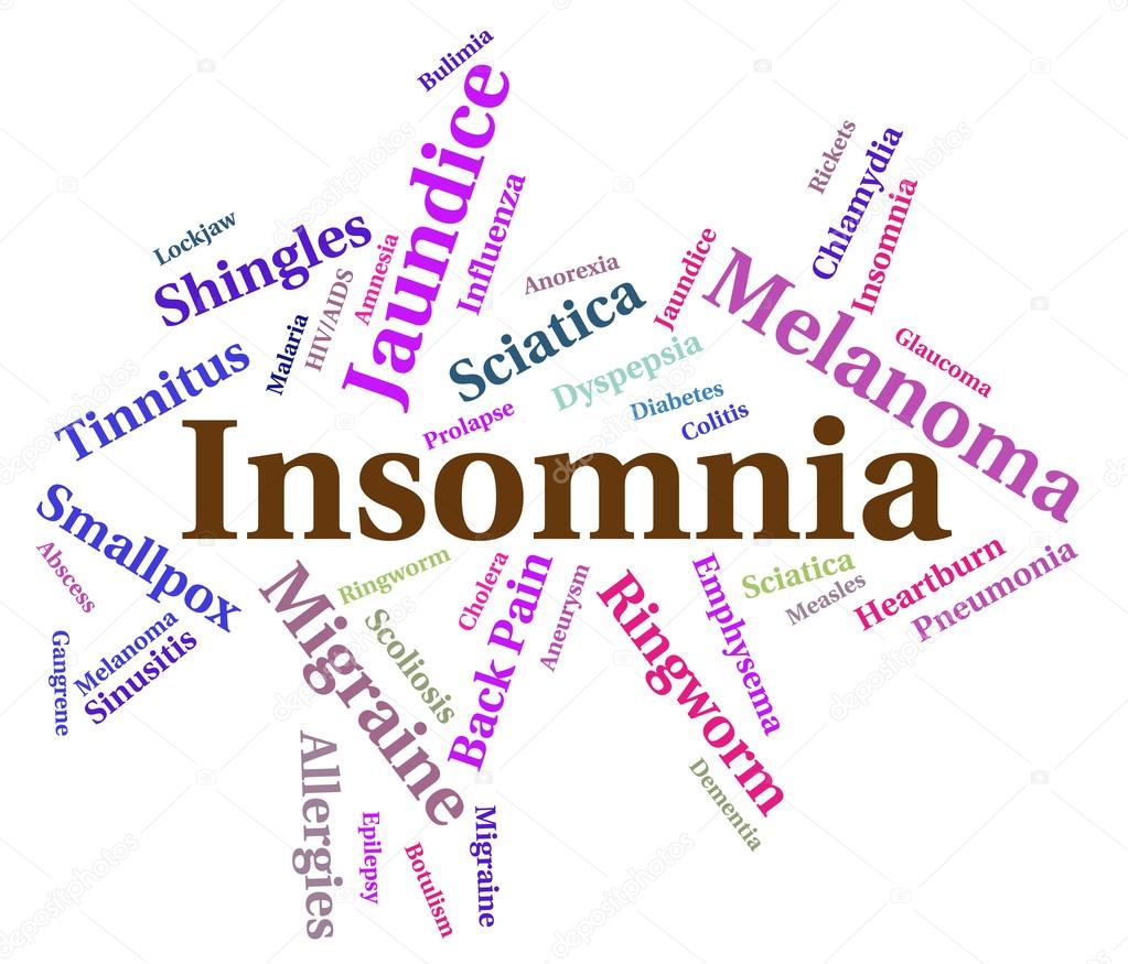 Insomnia Illness Means Sleep Disorder And Afflictions