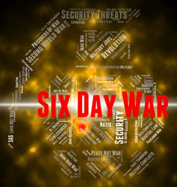 Altı gün Savaşı anlamına gelir Birleşik Arap Cumhuriyeti ve İsrail