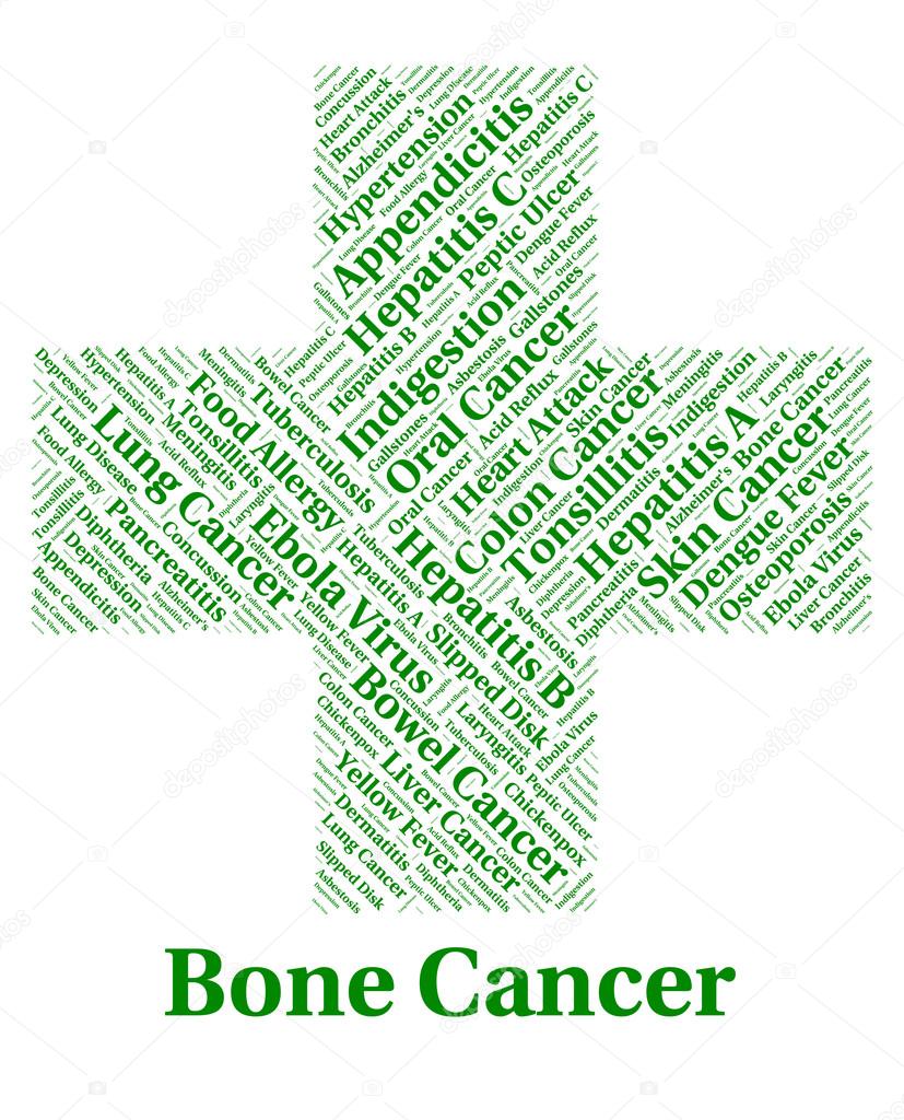 Bone Cancer Represents Poor Health And Afflictions