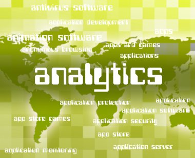 Analytics Word koleksiyonu Online ve rapor belirtir