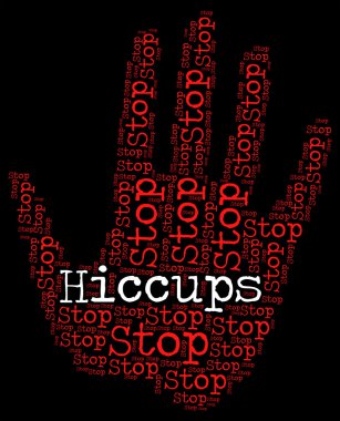 Stop Hiccups Shows Synchronous Diaphragmatic Flutter And Sdf clipart