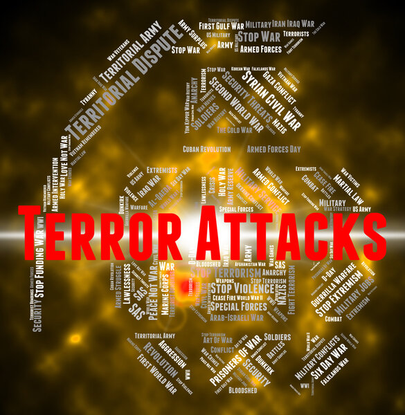 Terror Attacks Shows Terrorist Incidents And Fighters