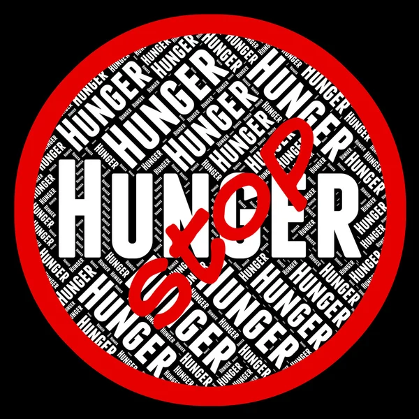 stop hunger — Stock Photo © illustratorkris 71414441