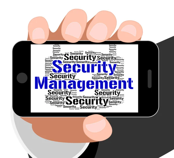 Security Management middelen Administration Executive en Login — Stockfoto