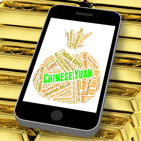 Kinesiska Yuan: världsomspännande handel och mynt — Stockfoto