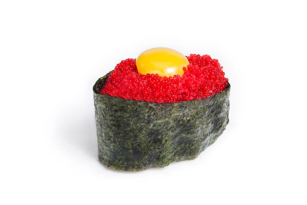 Tobiko Gunkan con uova di pesce volante — Foto Stock