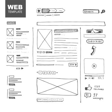 Web page sketch