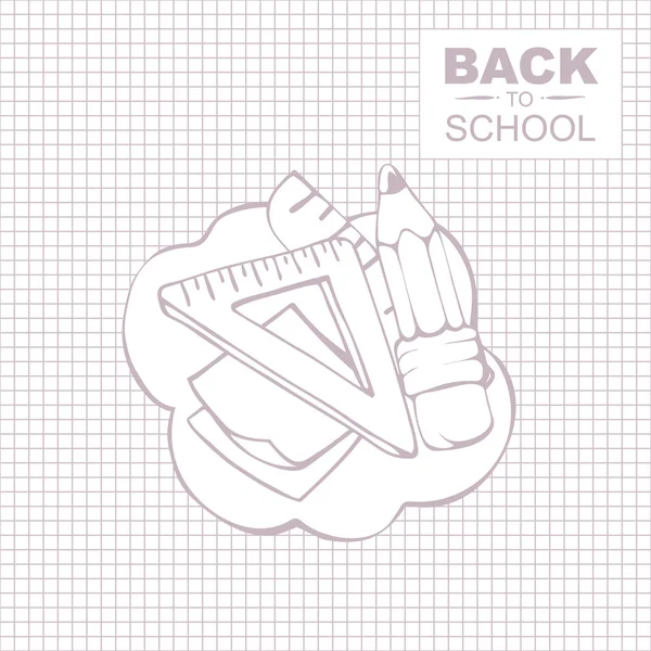 Back to school — Stock Vector