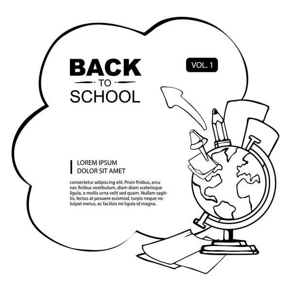 Back to school — Stock Vector