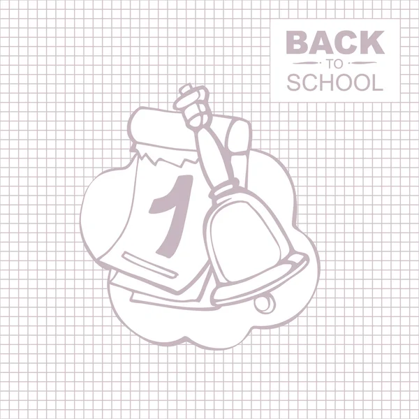 Back to school — Stock Vector