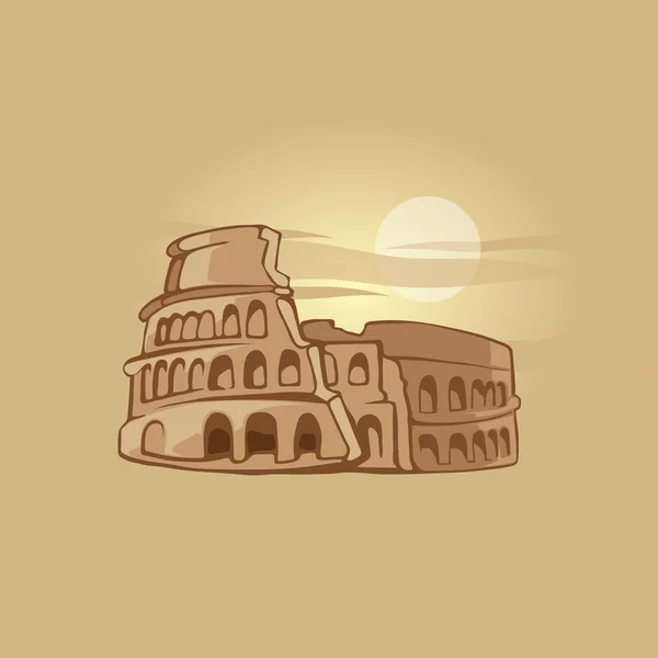 Колізей — стоковий вектор
