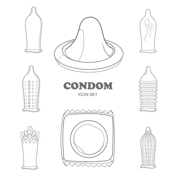 Condoms — Stock Vector