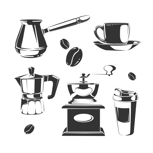 Koffie apparatuur — Stockvector