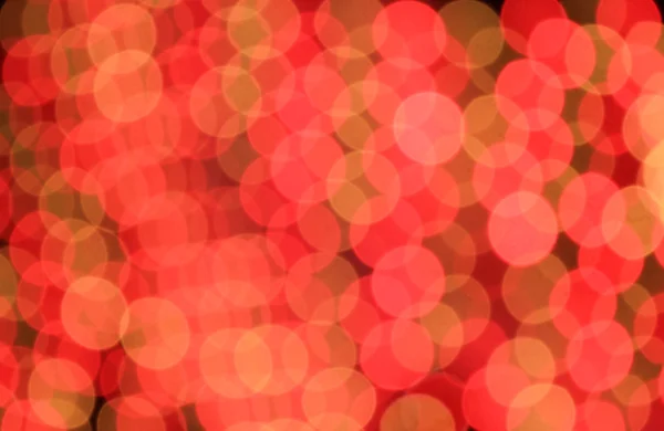 Festive red and orange background with boke effect — Stock Photo, Image