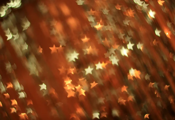Festive background with gold and silver stars — Stock Photo, Image