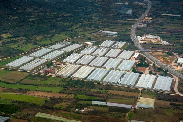 Landbouw uit de hemel — Stockfoto