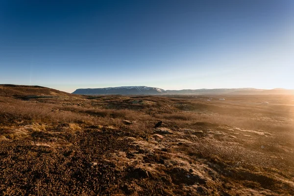 Ηφαιστειακό τοπίο Ισλανδικά — Φωτογραφία Αρχείου