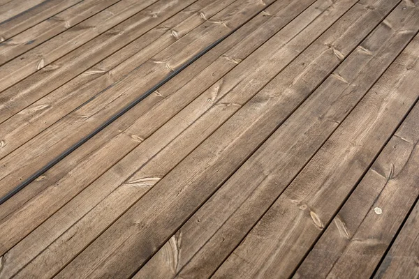 木製のフェンスのクローズ アップ写真 — ストック写真