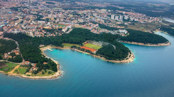 Croácia vista aérea — Fotografia de Stock