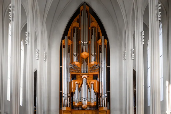 Kyrkans orgel — Stockfoto