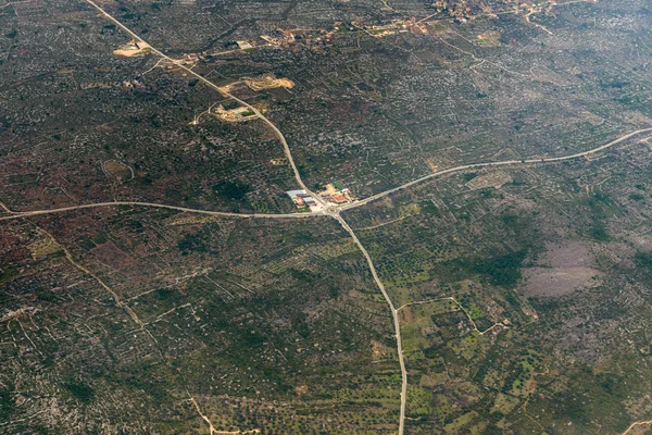 Jordbruket från himlen — Stockfoto