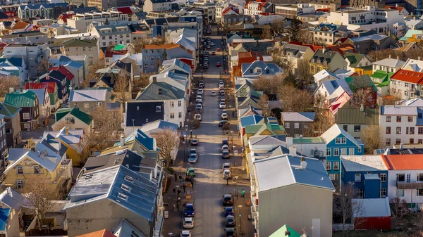 Reykjavik von oben — Stockfoto