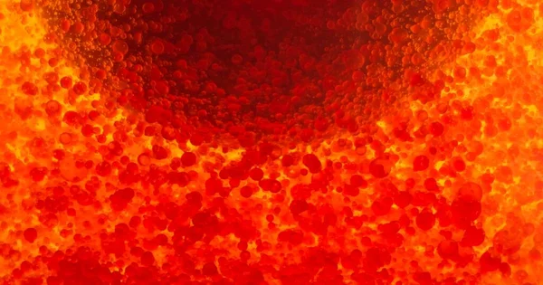Kleine rote Blutkörperchen in Flüssigkeit — Stockfoto