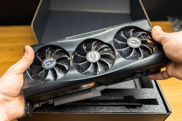 High end Graphics card closeup