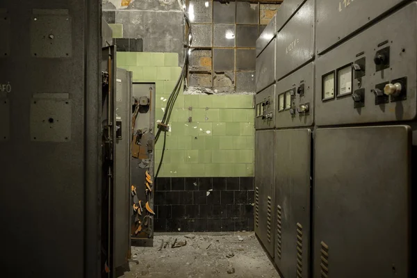 Control room of a power plant — Stock Photo, Image