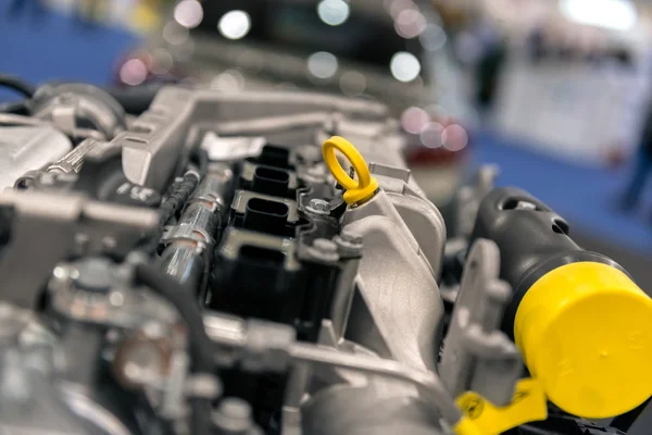 Detail photo of a car engine — Stock Photo, Image