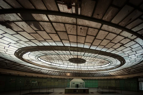 Sala de distribuição de electricidade na indústria metalúrgica — Fotografia de Stock