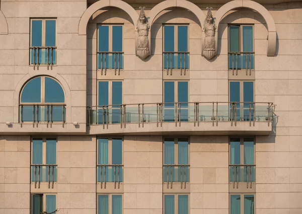 Imagem abstrata de um edifício moderno — Fotografia de Stock