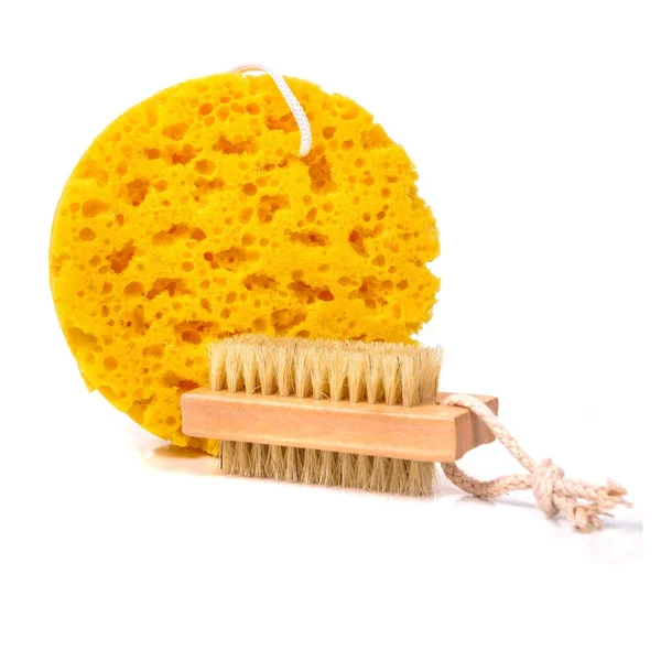 Synthetic bath sponge — Stock Photo, Image