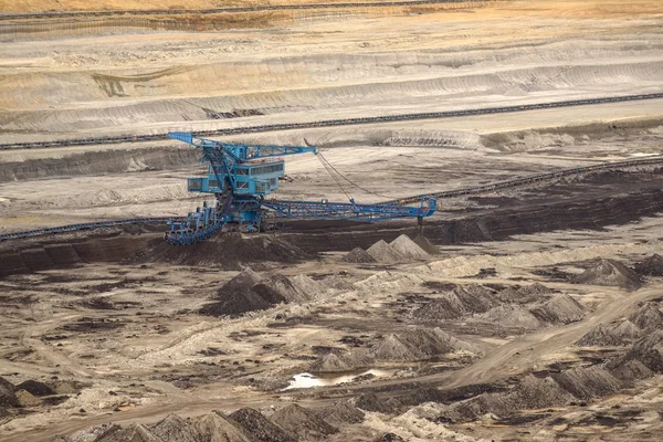 煤矿工业采矿机 — 图库照片