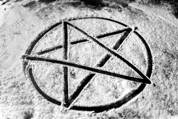 Pentagram closeup fotoğraf — Stok fotoğraf