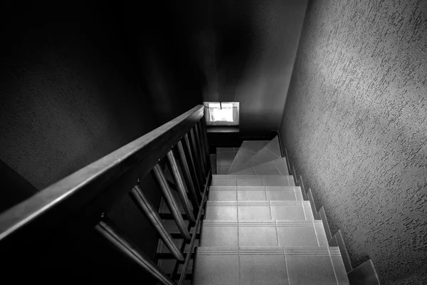 Современная лестница — стоковое фото