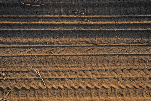 Torr mark bakgrund i varma färger — Stockfoto