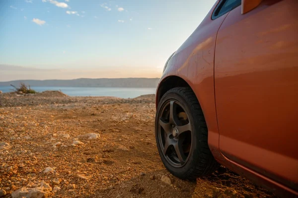 Vista dinámica del coche moderno — Foto de Stock