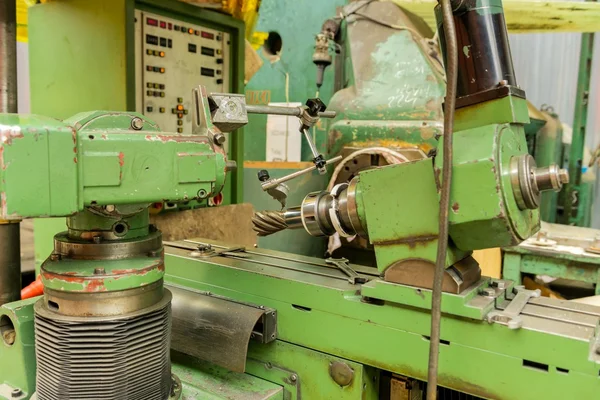Industriële machine in de fabriek — Stockfoto