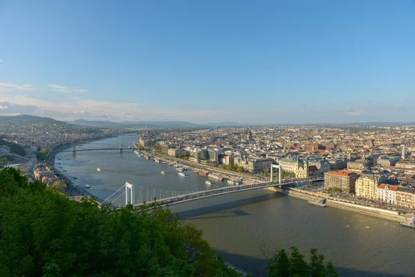 Vue panoramique de Budapest — Photo