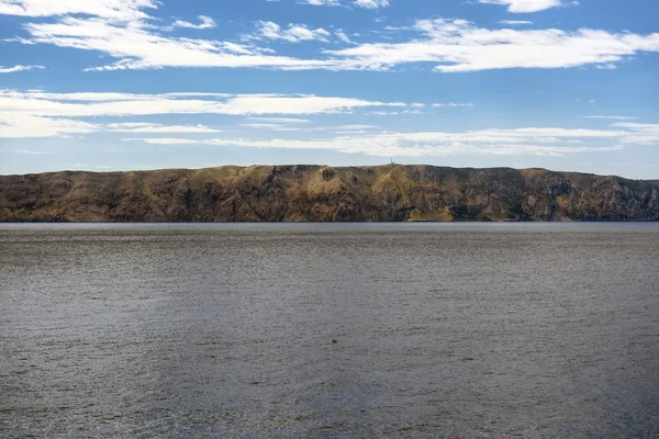 Küste mit Horizont und Himmel — Stockfoto