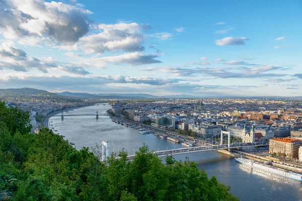 Vue panoramique de Budapest — Photo