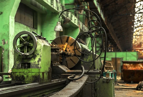 Fabrikadaki endüstriyel makine — Stok fotoğraf