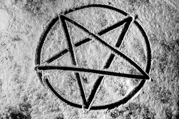 Pentagram närbild Foto — Stockfoto