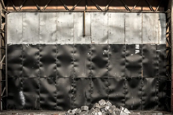 工場で鋼の背景 — ストック写真