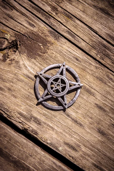 Pentagram close-up foto — Stockfoto